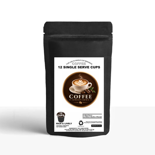 Coffee Creations 12 Pack single-serve coffee capsules